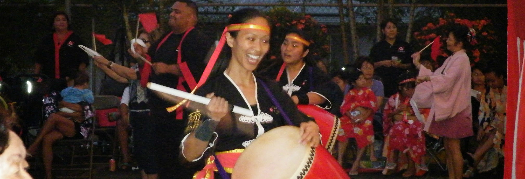 drum player bon dance